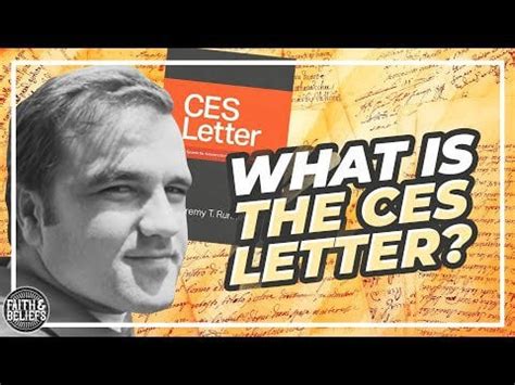 saints unscripted|mormon ces letter.